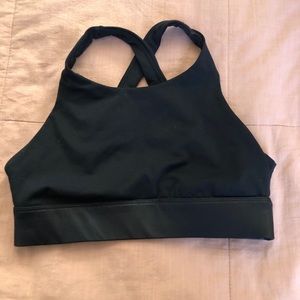 Fabletics Ella Black Sports Bra size medium.